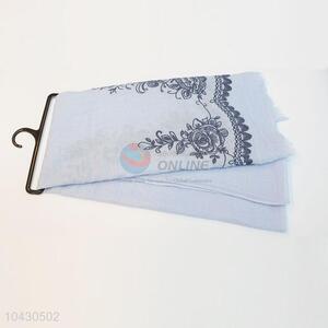 Shawl Cotton Flower Printed Scarf