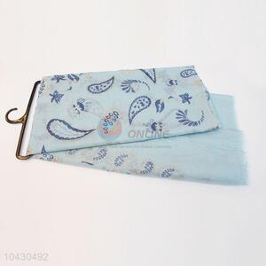 Fashionable Scarf Muslim Embroidery Cotton Women Scarf