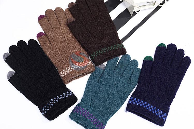 Knitting Wool Gloves for Women