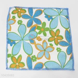 Small children cotton printed square hand towel