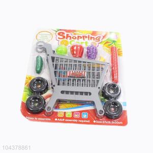 New product cheap best fruit shopping cart model toy