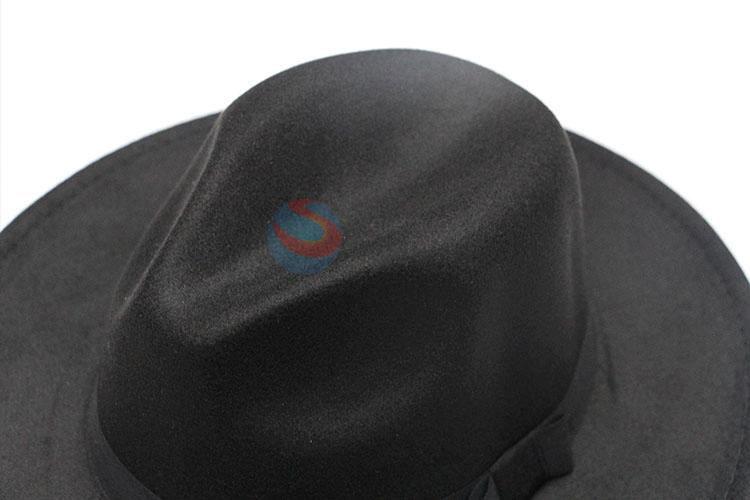 Competitive Price Wool Women Felt Hat Wide Brim Fedora Caps