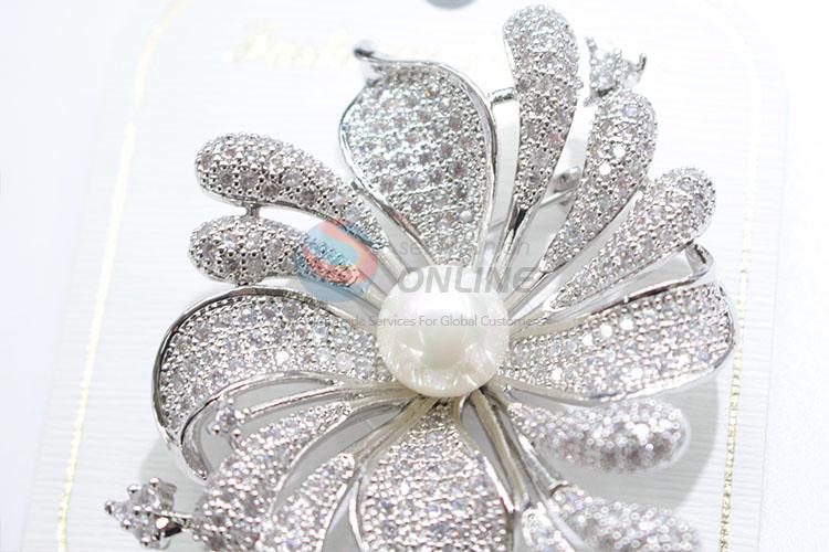 Cute best new style zircon brooch