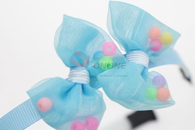 Wholesale designer lovely bowknot crown hair band