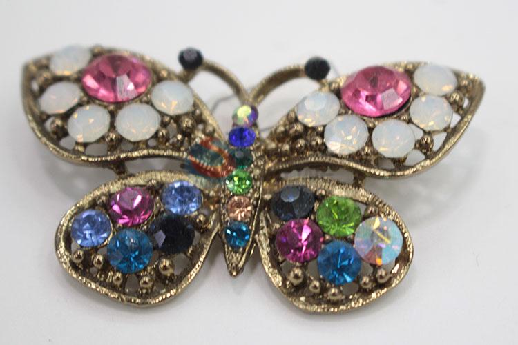 Modern design buttfly brooch