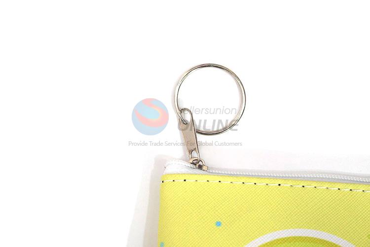 Beautiful style good quality pvc printing coin bag