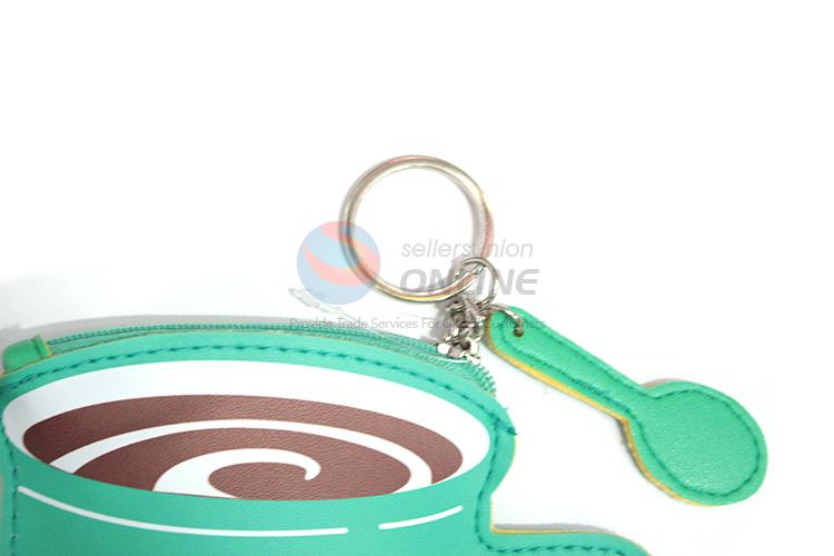 Factory promotional price pvc teacup printing coin bag