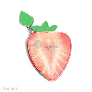 Cheap popular custom pvc fruit printing coin bag