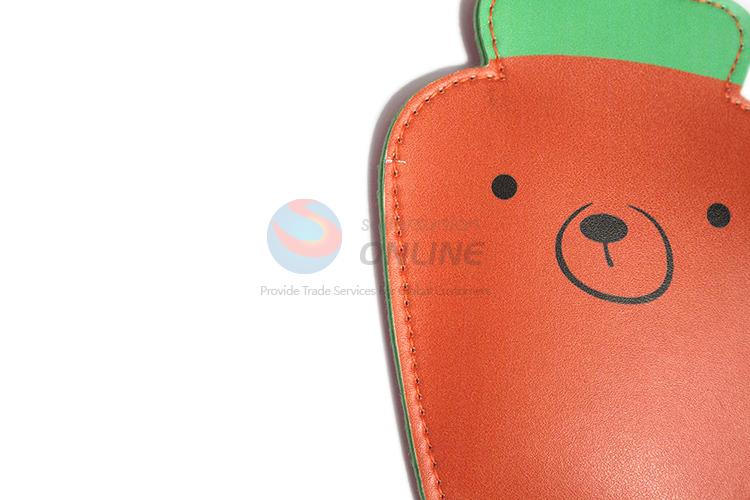 Made in China cheap pvc carrot printing coin bag