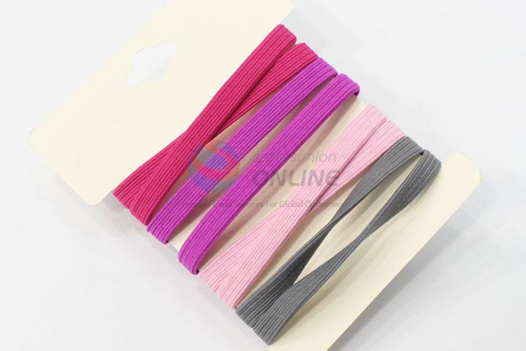 Wholesale rose decorative ponytail holder hair accessories