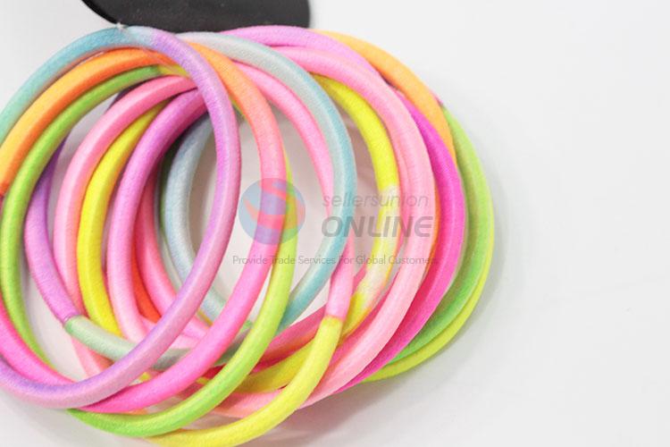 Hair loops rings for ponytail holders