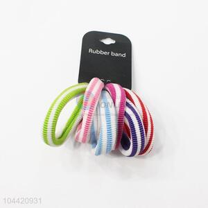 Striped decorative hair ties,hair ring for girls