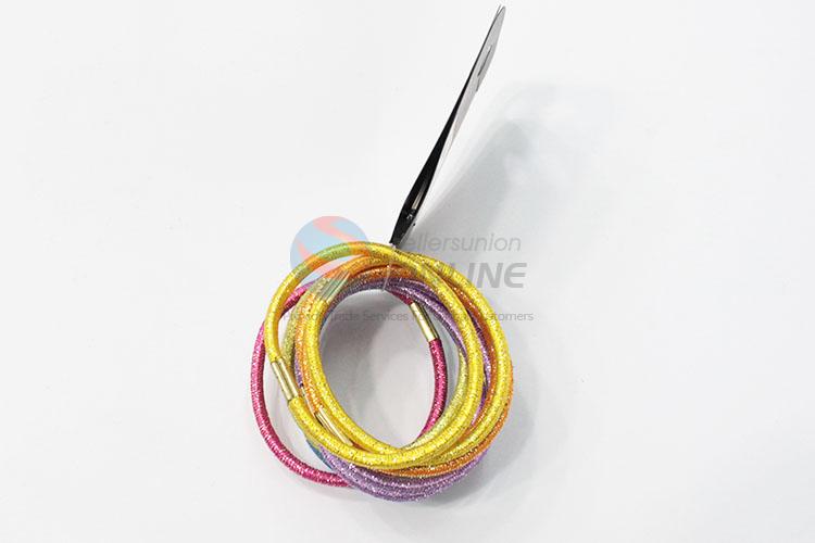 Cute Hair Band Golden Silk Hair Ring