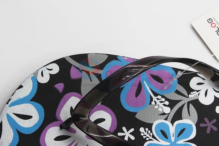 Competitive price hot selling priting flip flops for women