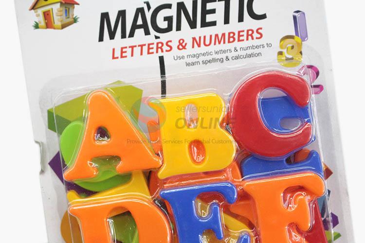 Popular design low price magnetic letters&numbers