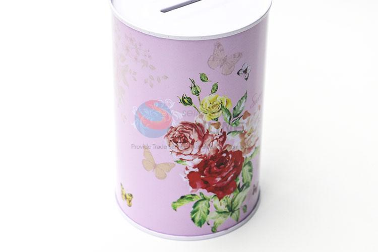 China Factory Tin Piggy Coin Bank for Kids