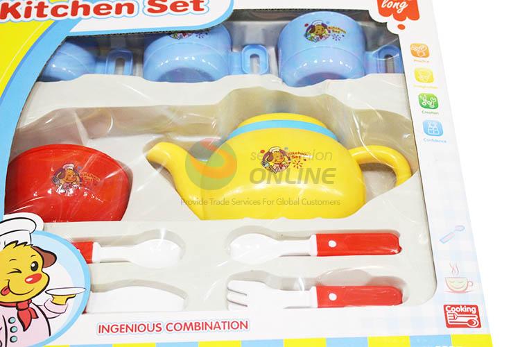 Hot Sale Plastic Tea Set Simulation Kitchen Sets Toy