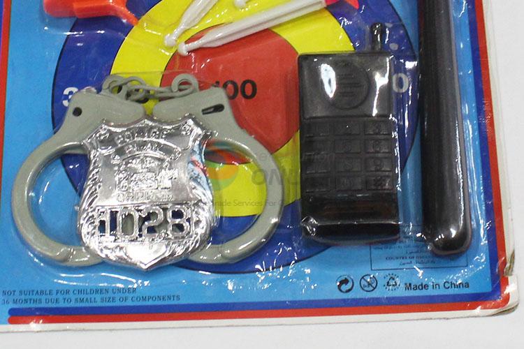 Hot-selling low price police implements simulation model toy