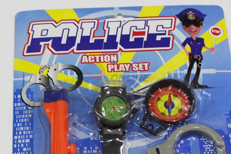 Normal cheap high quality police implements model toy