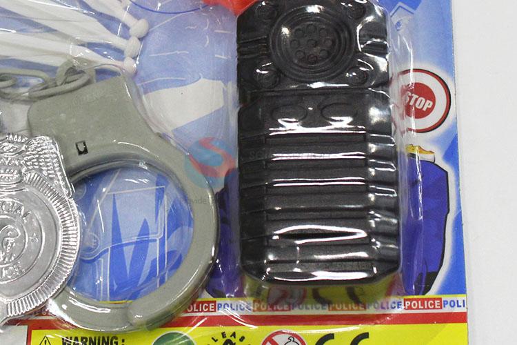 Low price police implements model toy