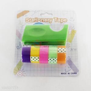 Stationary Tape Dispenser With Tapes Set