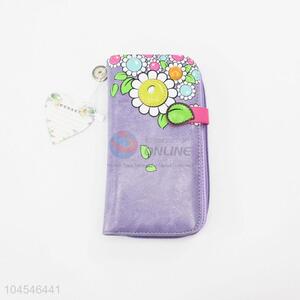 Portable cute pu coin purse