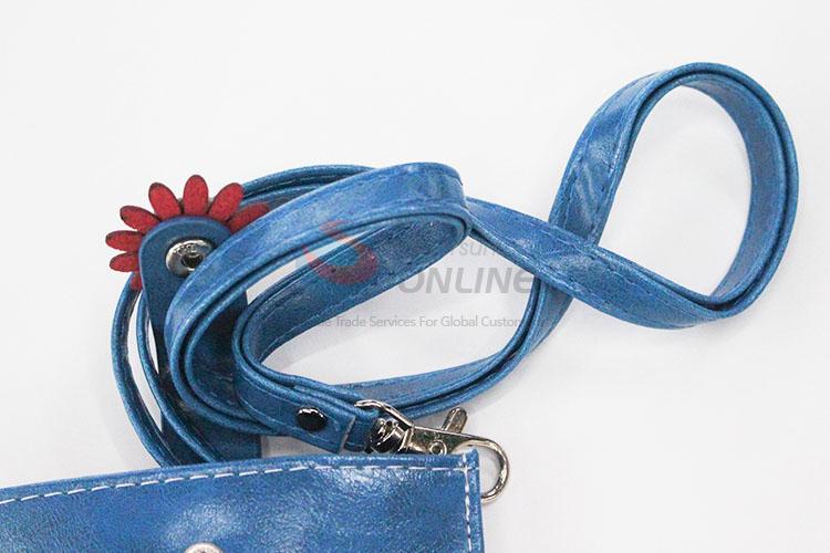 Fashion PU Leather Zipper Closer Mini Coin Purse