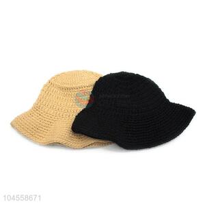 Factory sales cheap knitted bucket hat