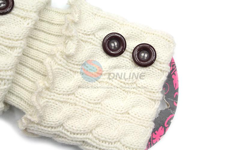 Wholesale fashion knitted leg warmer foot warmer