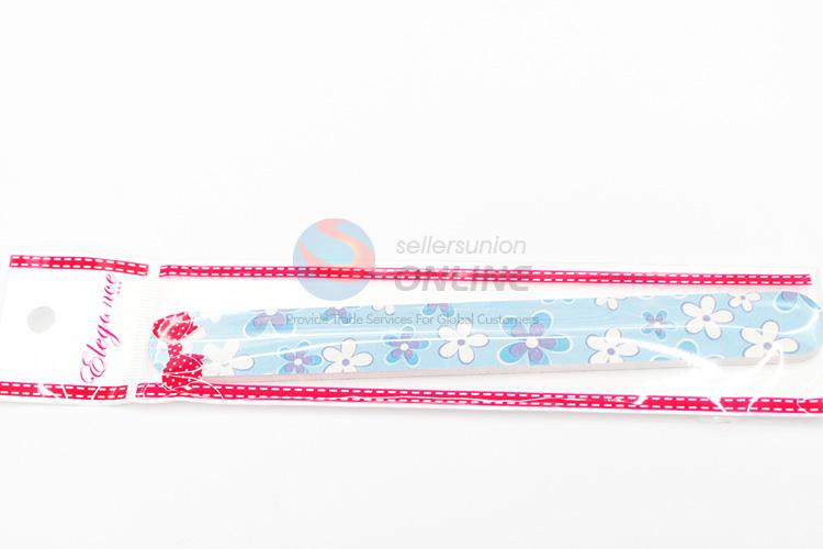 Cheap popular flower pattern nail file