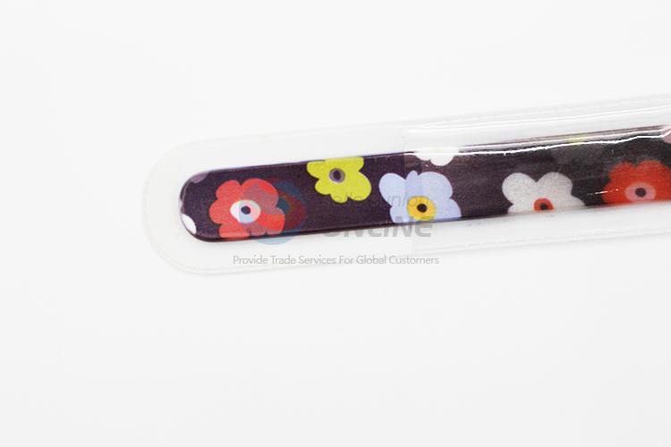 Low price high sales flower pattern nail file