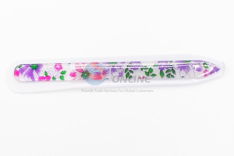 New style popular cute flower pattern nail file