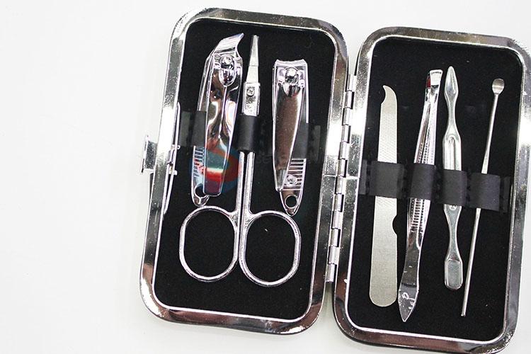 High Quality Cat Pattern Folding Manicure Set 7PCS