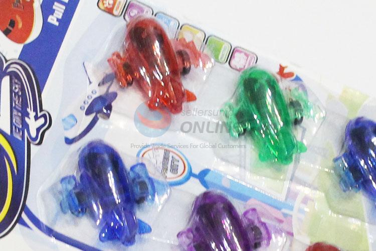 Latest Design Mini Pull Back Planes Plastic Plane Toy