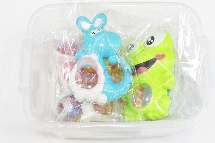 Wholesale Lovely Plastic Fun Baby Rattle Toys in Storage Box