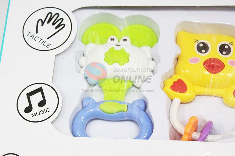 Useful Simple Best Plastic Fun Baby Rattle Toys in Display Box