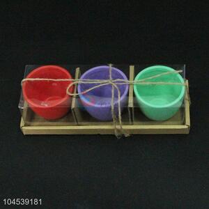 Wholesale 3pcs Ceramic Flowerpot for Sale