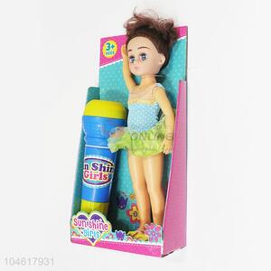 Pretty Cute Cartoon Girl Model Doll Toy with Microphone