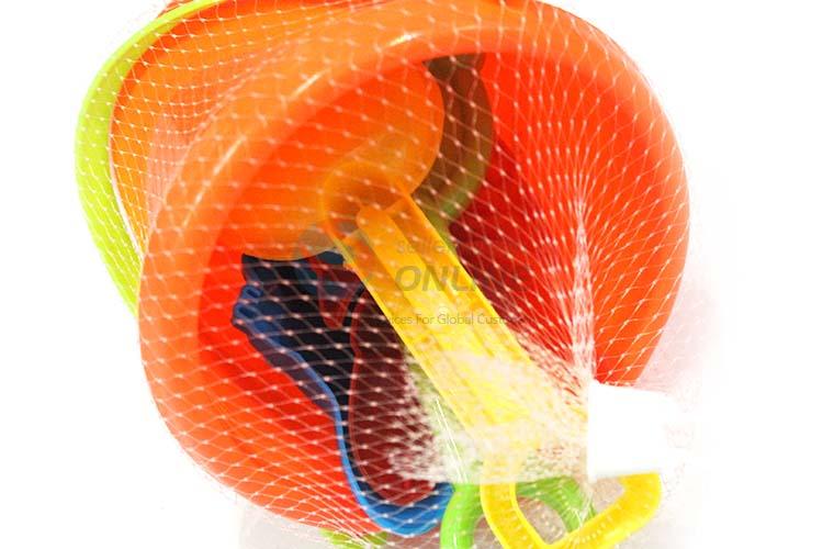 Good Quality Plastic Beach Bucket With Beach Shovels Toy Set