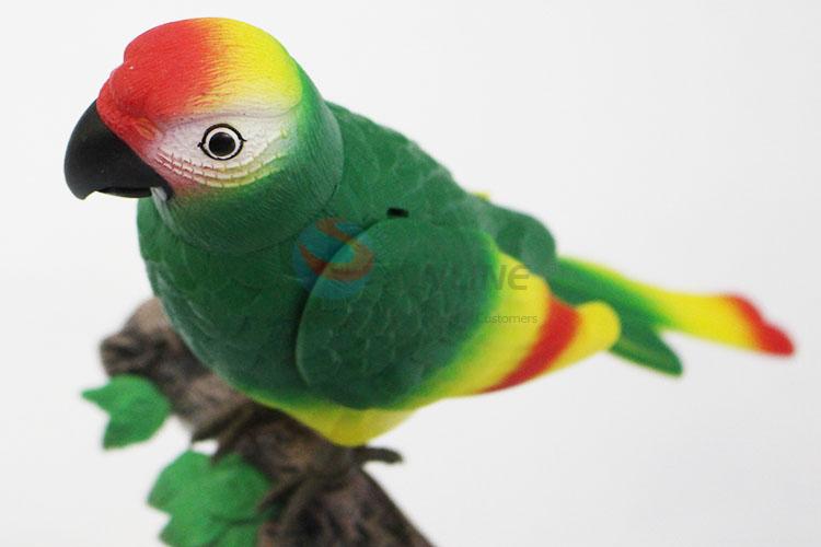 Hot Sale Battery Operated Sound Control Heartful Bird, Toy Talking Parrot