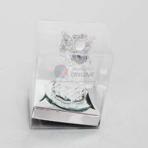 Crystal Transparent Glass Angel Christmas Ornaments