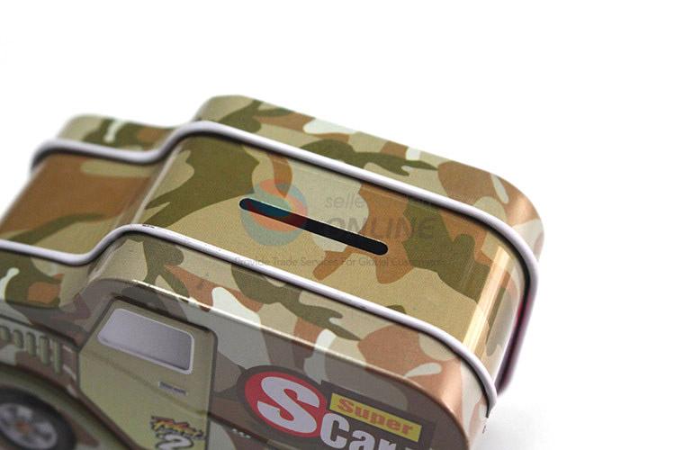 Popular wholesale cartoon printing money box coin bank