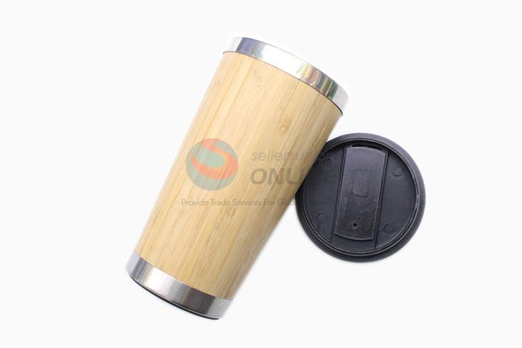 Nice fashion wood grain stainless water bottle drinking bottle