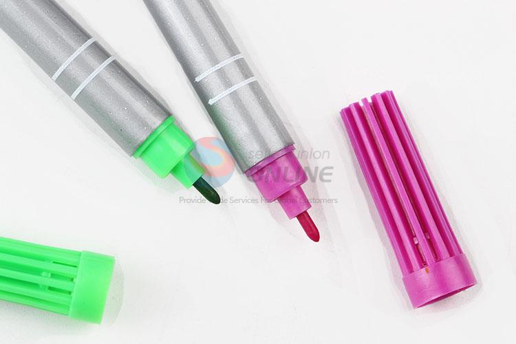 High quality two head watercolor brush marker pens for drawing