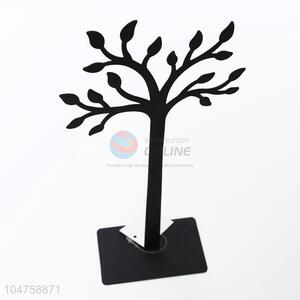 Bottom Prices Black Color Tree Shaped Display Stand Holder Rack Necklace