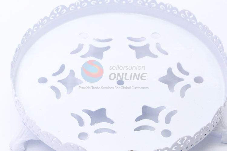 Fashionable White Color Cake Cupcake Display Stand