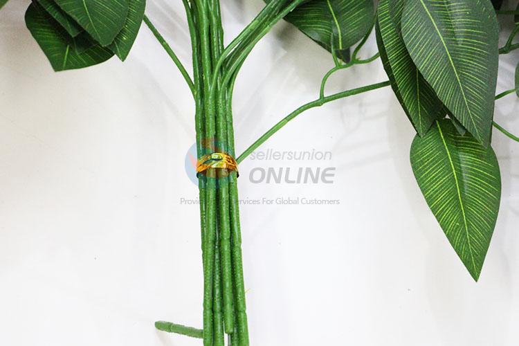 Hot Selling Artificial Flower Leaf Green Plant Branches Simulation Branch