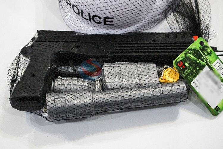 New Style Plastic Gun with Cap Police Play Set Kids Toy