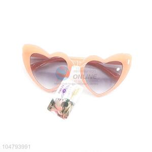 New arrival heart shape foldable outdoor sunglasses