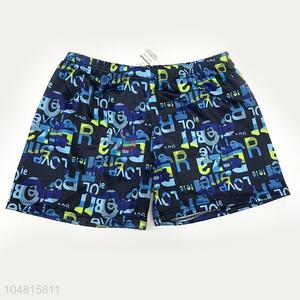 Durable Soft Man Swimwear Short for Summer Vocation